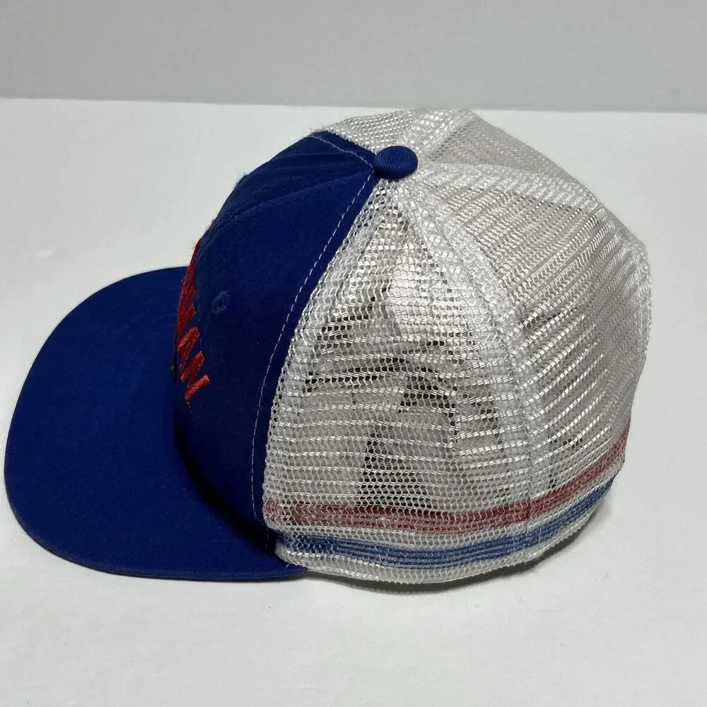 Superman Six Flags Youth Hat Snapback Embroidered Adjustable Ball Cap Baseball